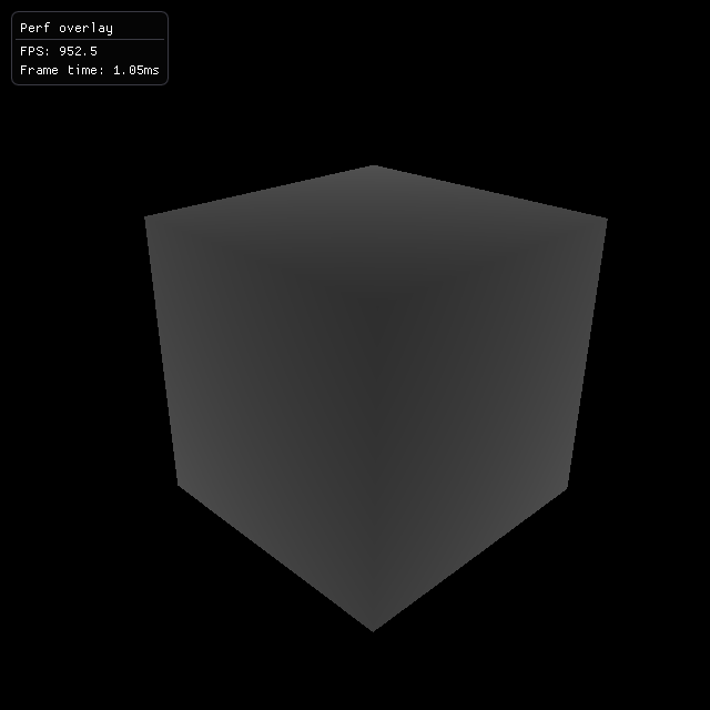 Depth output of our ray / AABB intersection test.