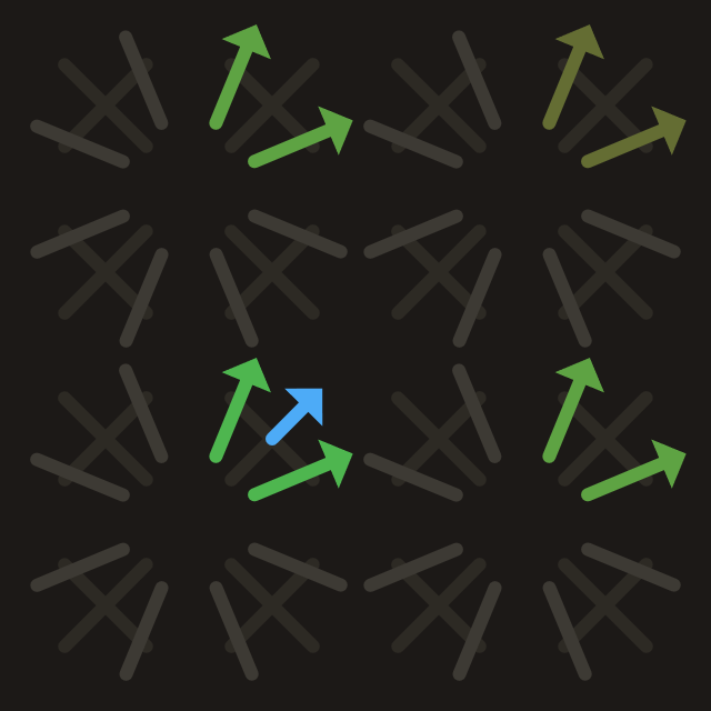 Figure O: Merging for 1 interval (in blue).